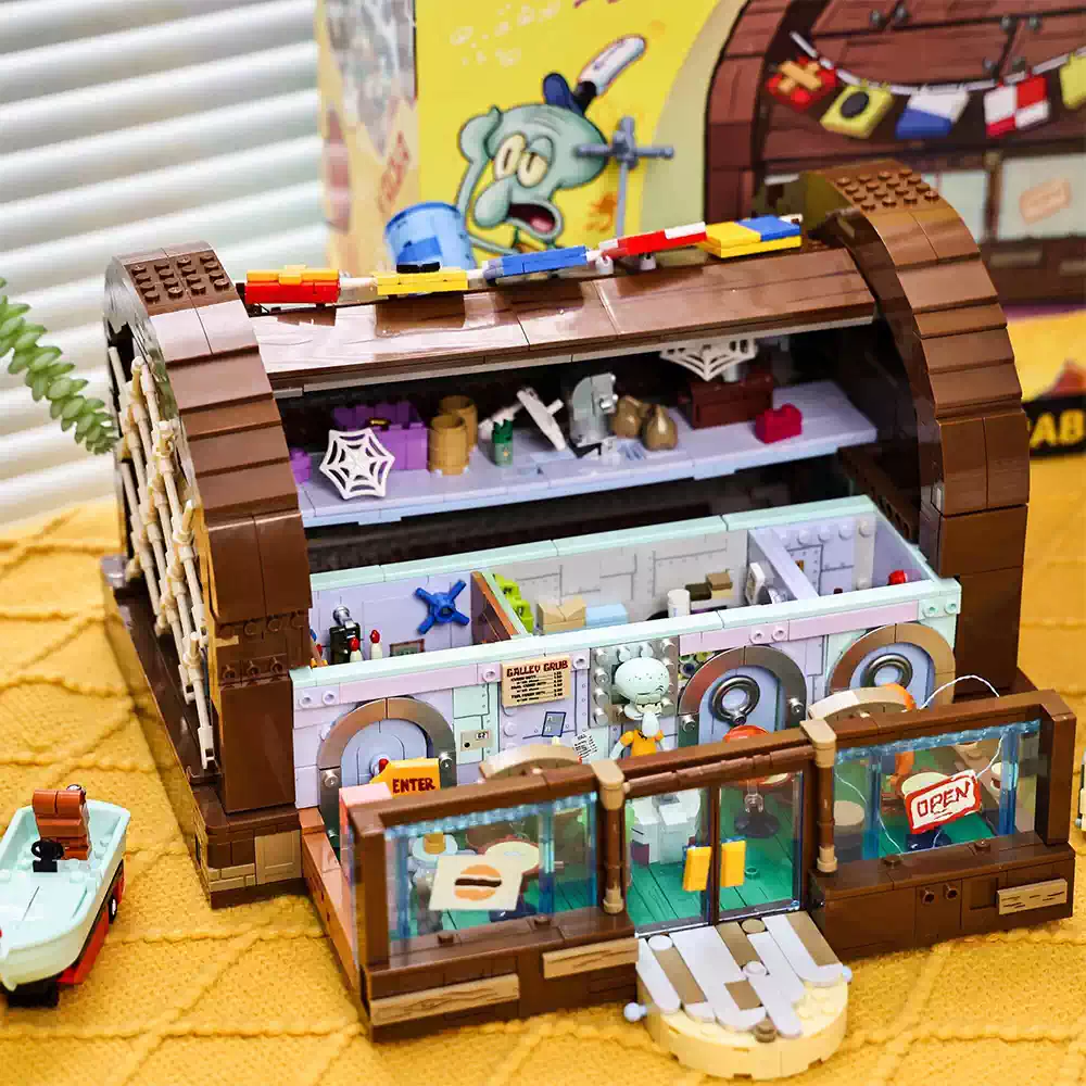 Kids Xbox Toys - Bob Esponja Krusty Krab Area-X Blocos