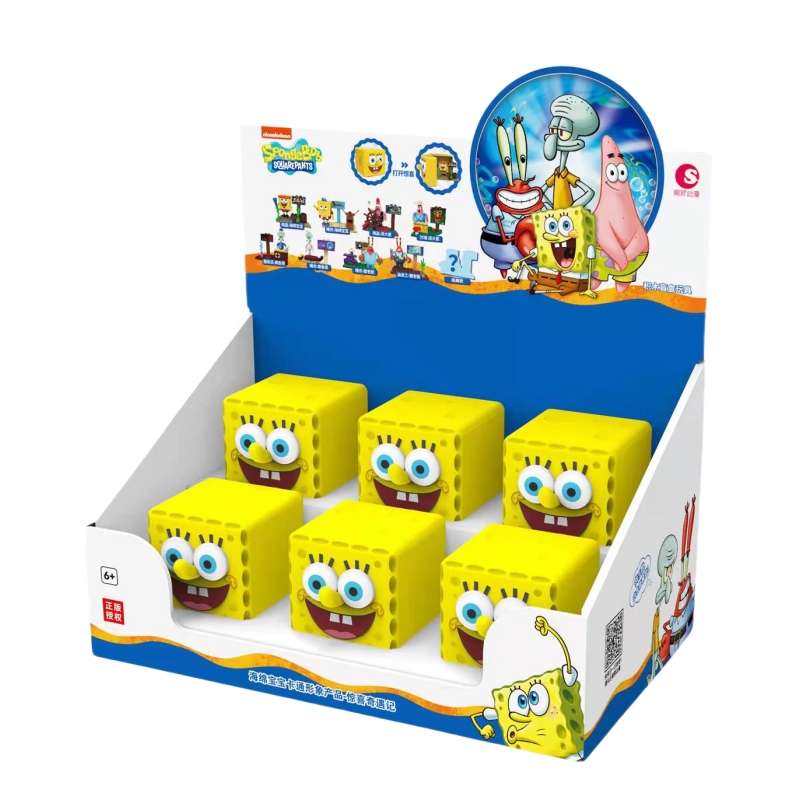 Sandbox Play Set - 6 pçs/set Bob Esponja Calça Quadrada