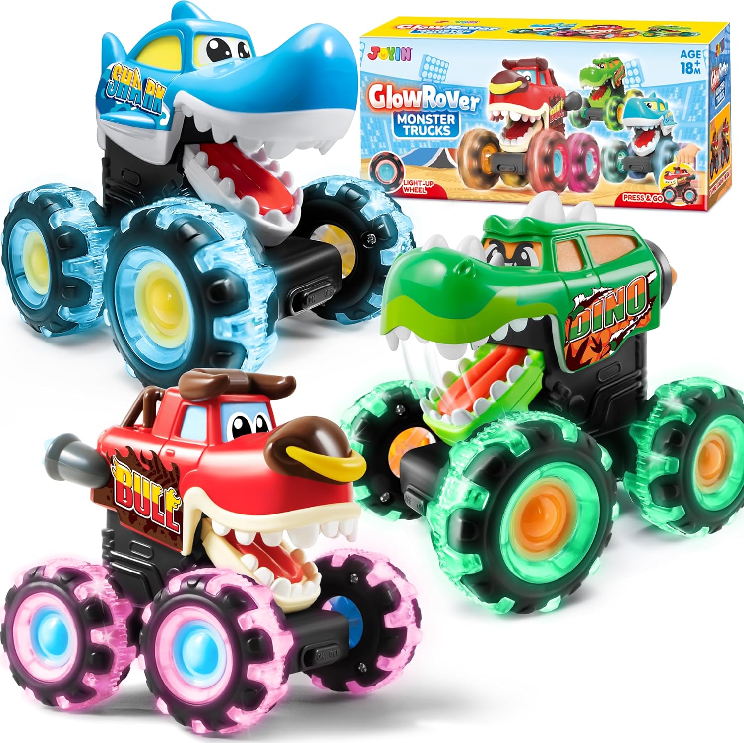 Kids Toys Boys - JOYFY Pacote com 3 Brinquedos de
