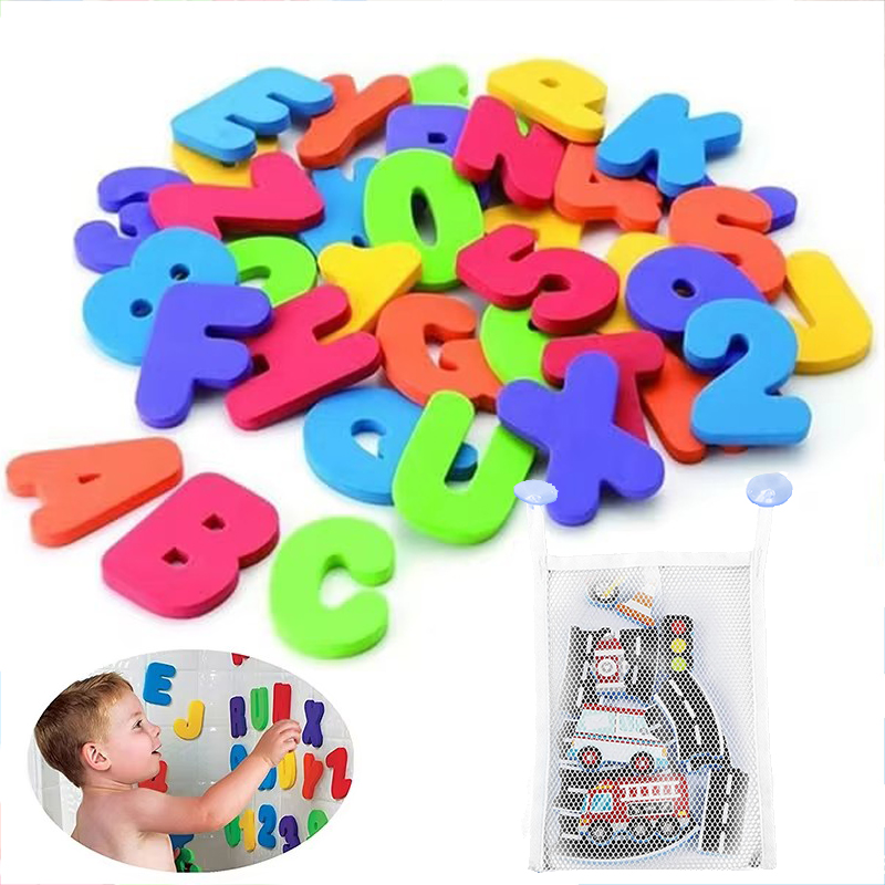 Bath Letter Number Foam - Crianças brinquedos de banho espuma diversão