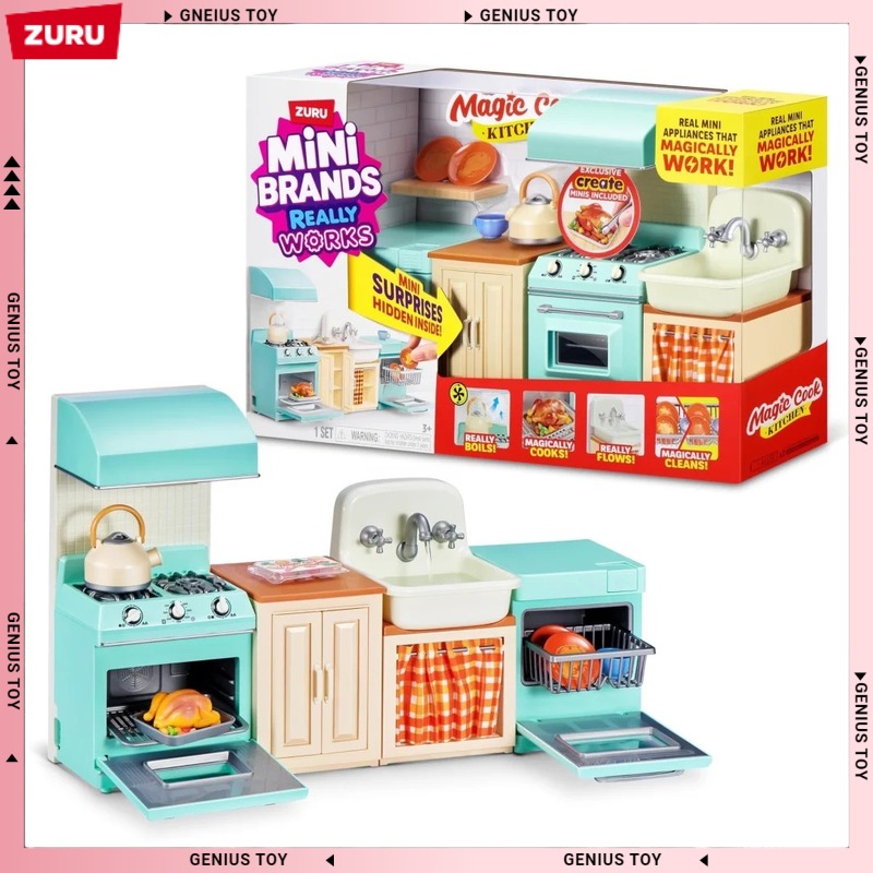 Sandbox Play Set - Conjunto de Cozinha Mágica Zuru Mini