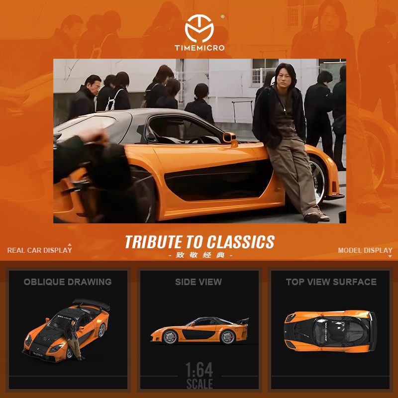 Kids Toys Boys - TimeMicro-TM 1/64 Velozes e Furiosos Mazda