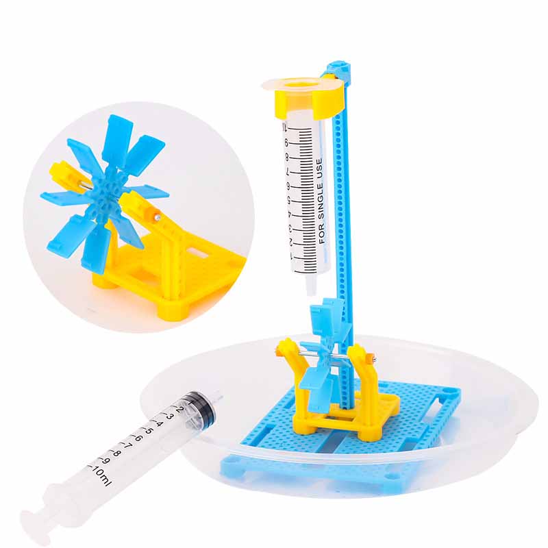Science Experiment Kit - DIY Water Wheel Car Ciência e