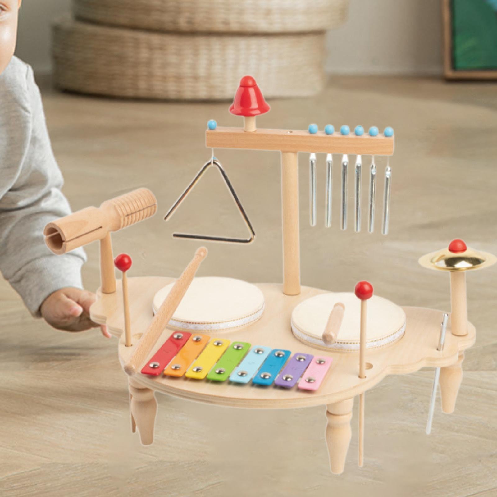 Instrumentos musicais de madei - Kids Toys Xylophone avaliação e preço