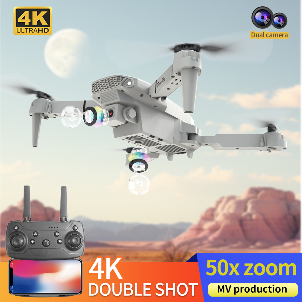 2026 NOVO E88 Drone RC Profiss - Kids Toys Drone avaliação e preço