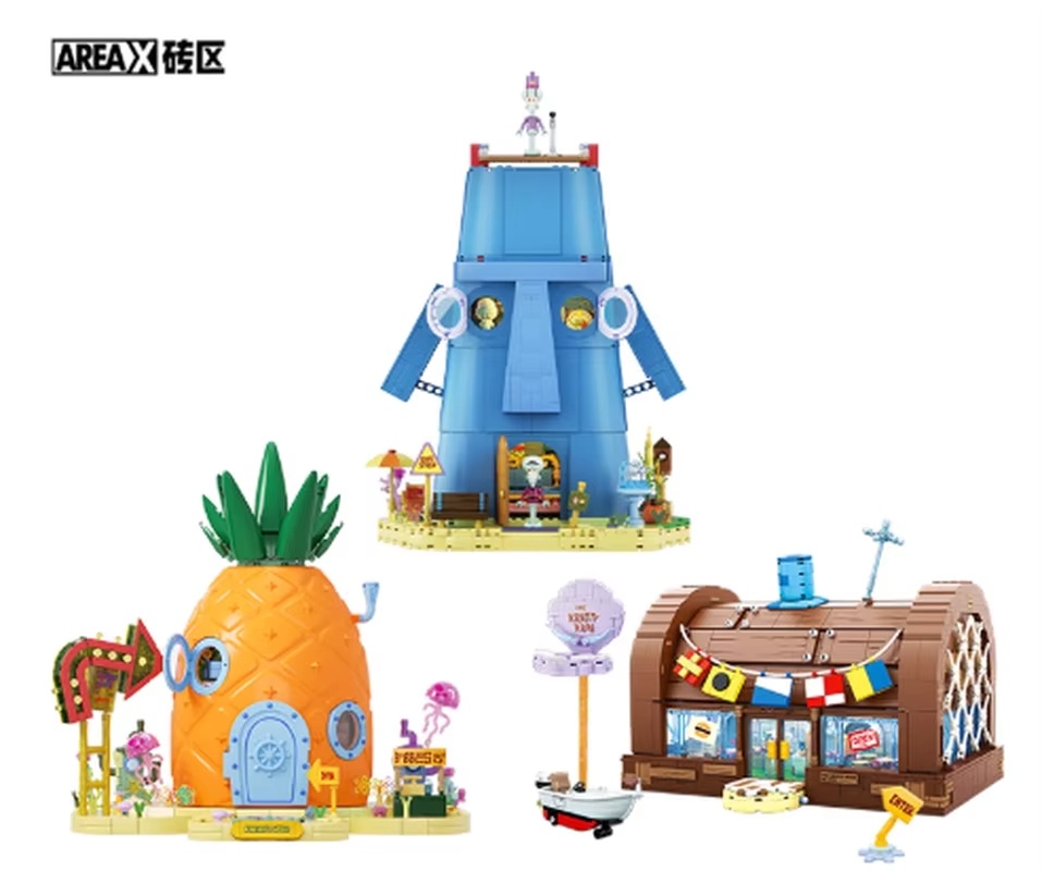 Blocos de Montar Areax Spongeb - Kids Xbox Toys avaliação e preço