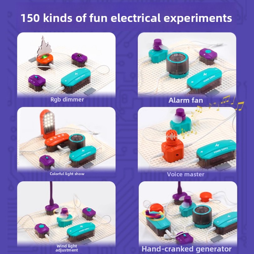 Circuito experimento blocos de - Science Experiment Kit avaliação e preço