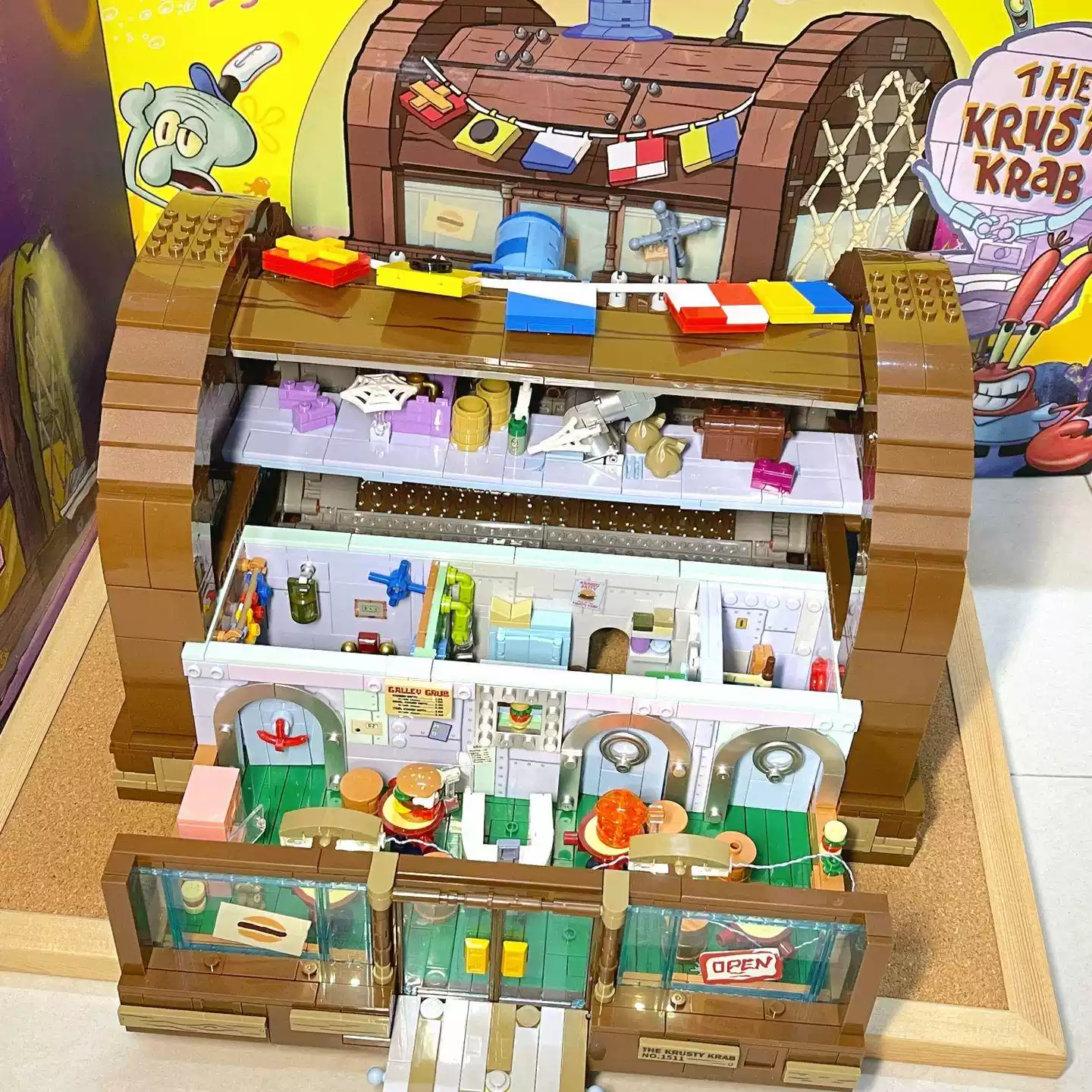 Bob Esponja Krusty Krab Area-X - Kids Xbox Toys avaliação e preço