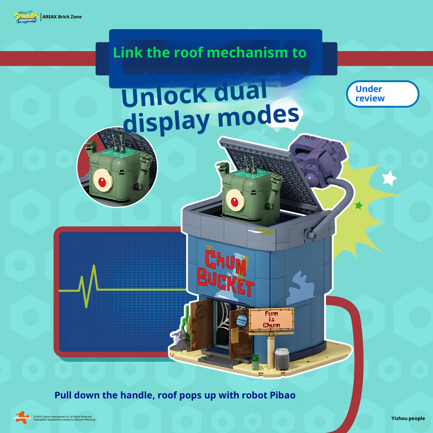 Bob Esponja Biquíni Fundo Cond - Kids Xbox Toys avaliação e preço