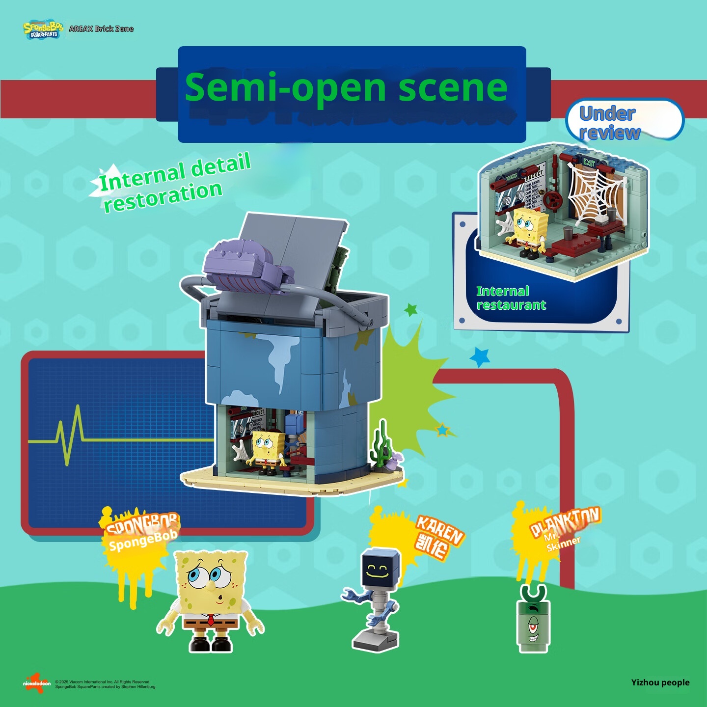 Bob Esponja Biquíni Fundo Cond - Kids Xbox Toys avaliação e preço