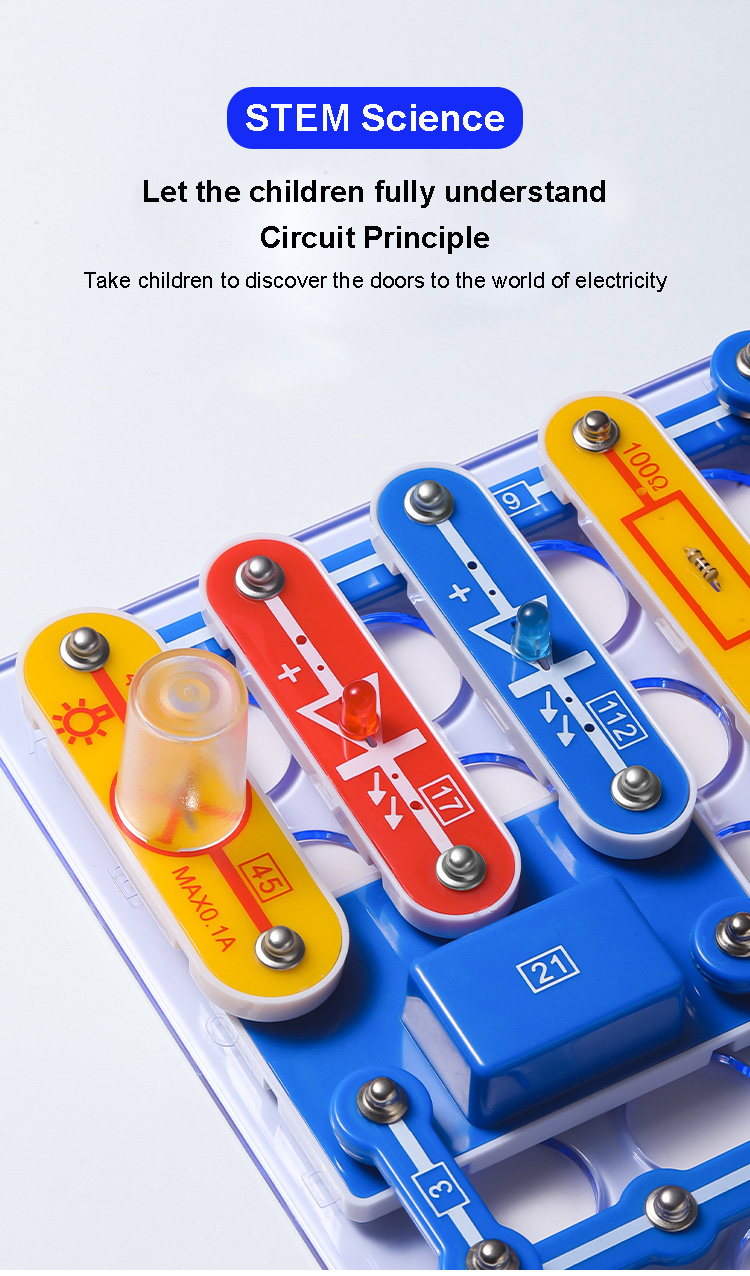 Blocos eletrônicos de circuito - Science Experiment Kit avaliação e preço