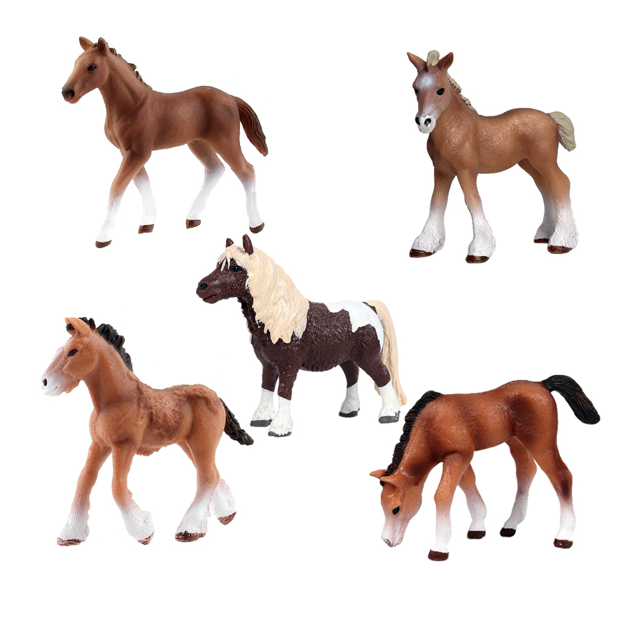 Figurinhas de cavalo plástico  - Sandbox Play Set avaliação e preço