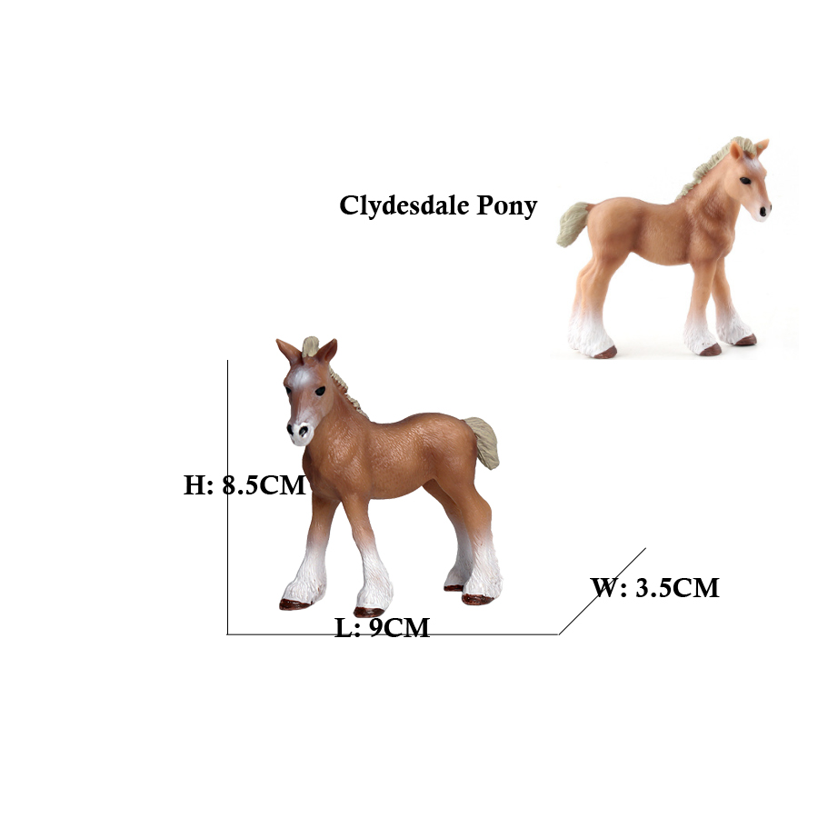 Figurinhas de cavalo plástico  - Sandbox Play Set avaliação e preço