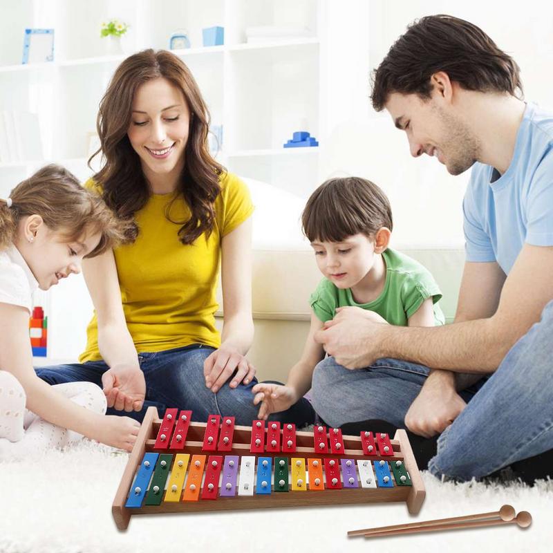 27 nota xilofone mão sino colo - Kids Toys Xylophone avaliação e preço