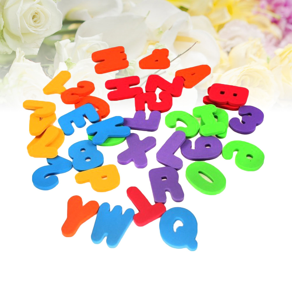 36 Peças de Brinquedos para Ba - Bath Letter Number Foam avaliação e preço