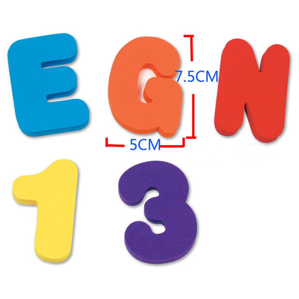 36 Peças de Brinquedos para Ba - Bath Letter Number Foam avaliação e preço