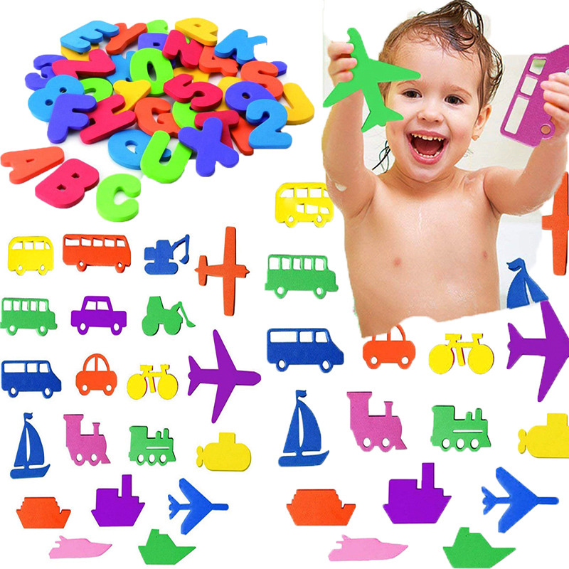 Quebra-cabeças de eva para cri - Bath Letter Number Foam avaliação e preço