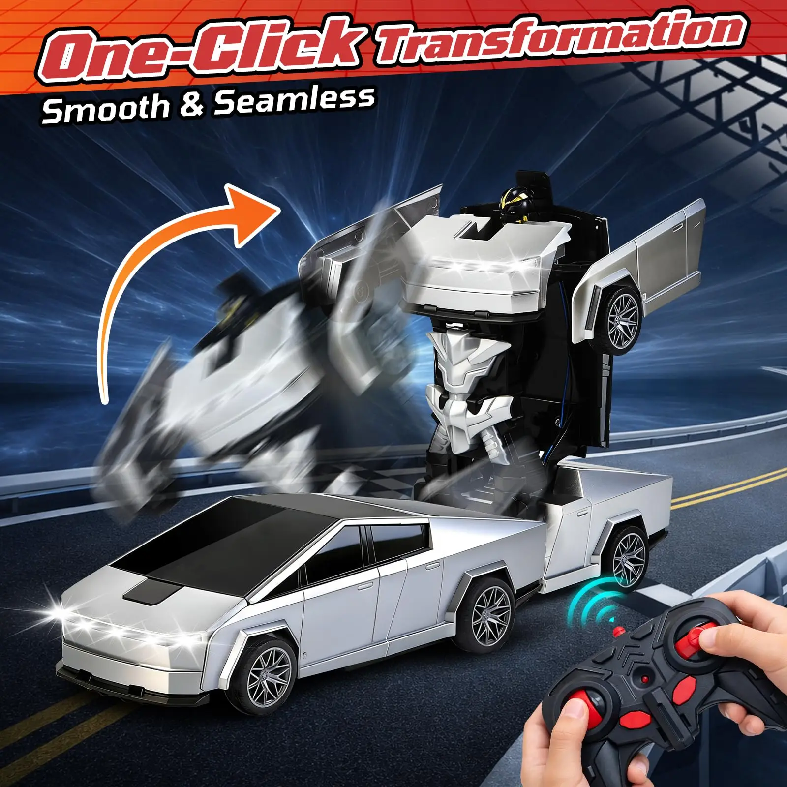 Carro Robô Transformável RC 2. - Kids Xbox Toys avaliação e preço