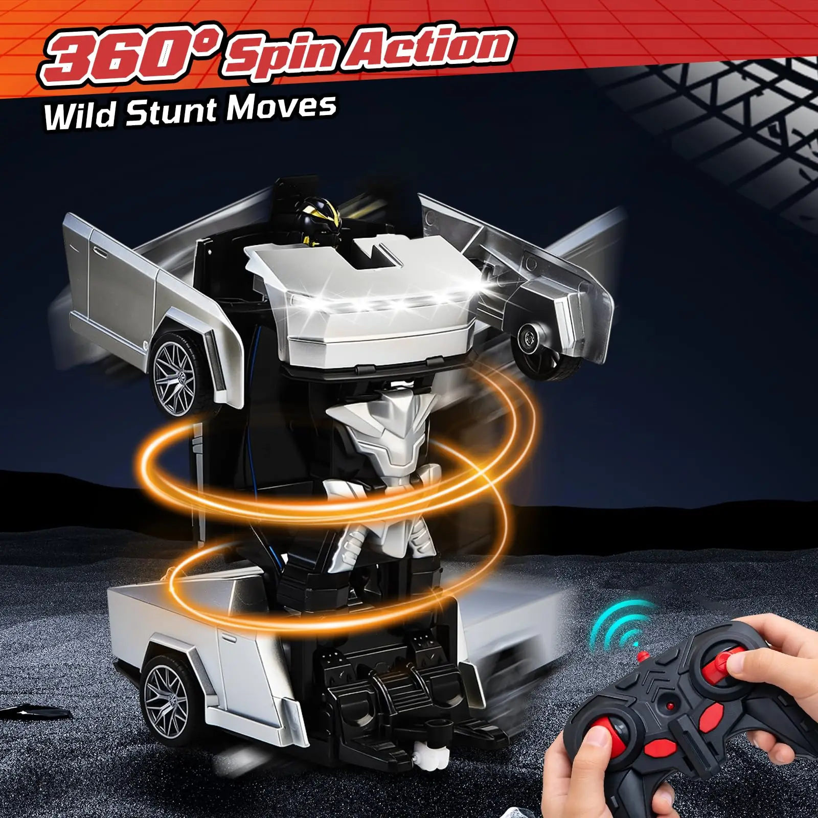 Carro Robô Transformável RC 2. - Kids Xbox Toys avaliação e preço