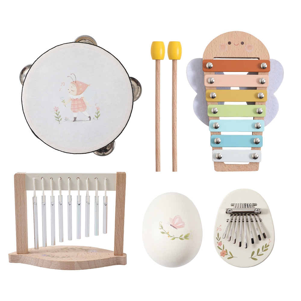 Brinquedos musicais de madeira - Kids Toys Xylophone avaliação e preço