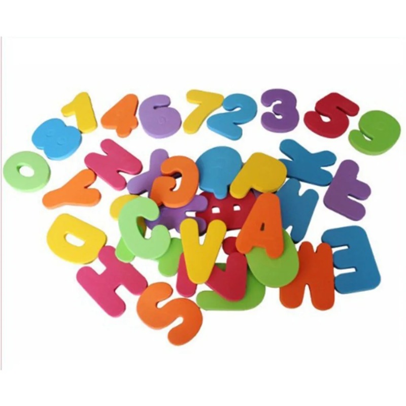 Brinquedos de Banho Flutuantes - Bath Letter Number Foam avaliação e preço