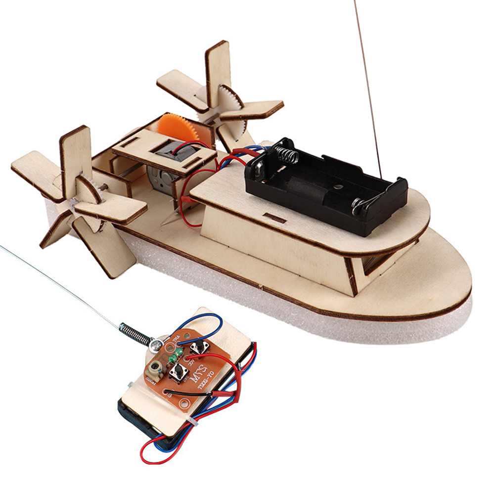 DIY Wooden Boat Model Science  - Science Experiment Kit avaliação e preço