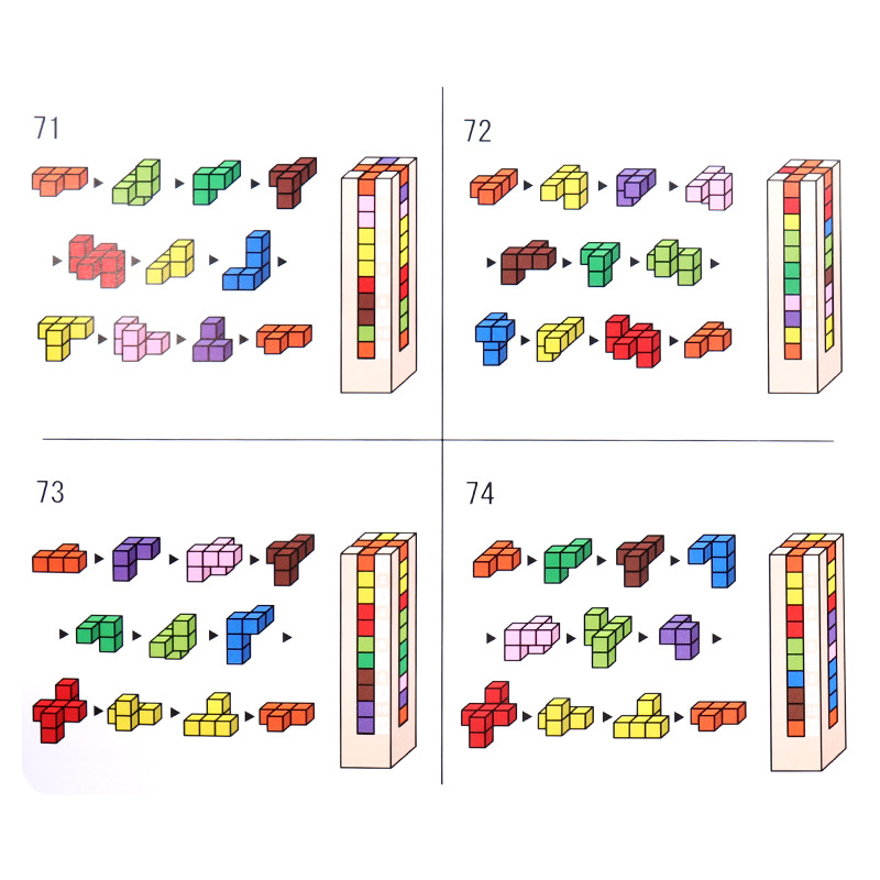 Bloco de torre blocos de madei - Kids Toys Now avaliação e preço