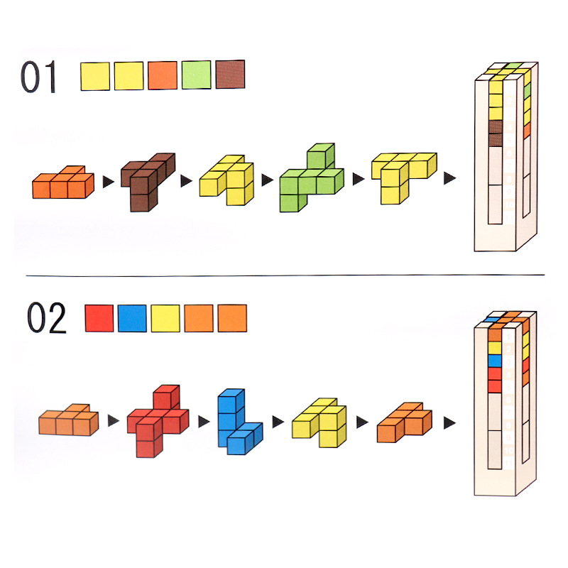 Bloco de torre blocos de madei - Kids Toys Now avaliação e preço