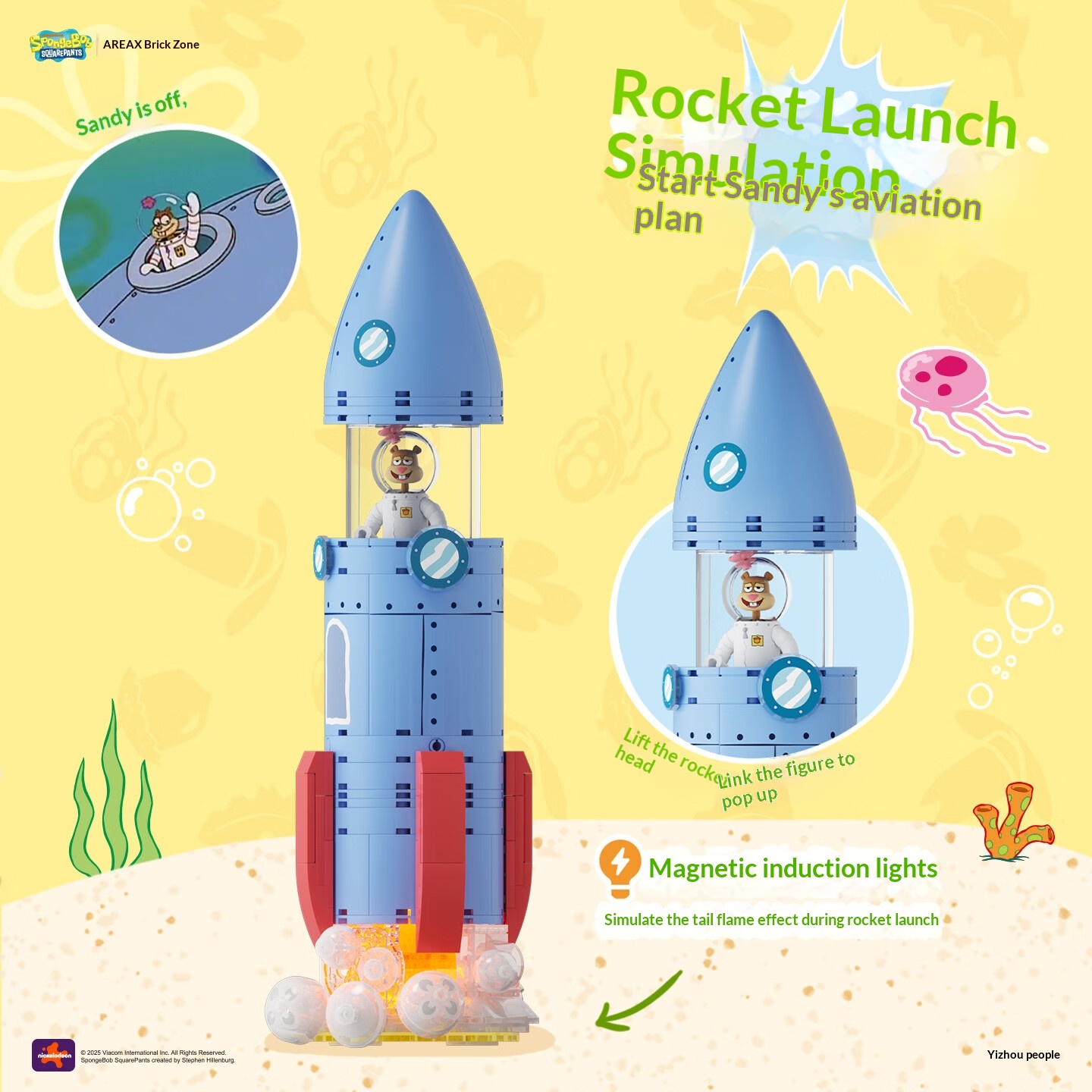 Blocos de Montar Areax Spongeb - Kids Xbox Toys avaliação e preço