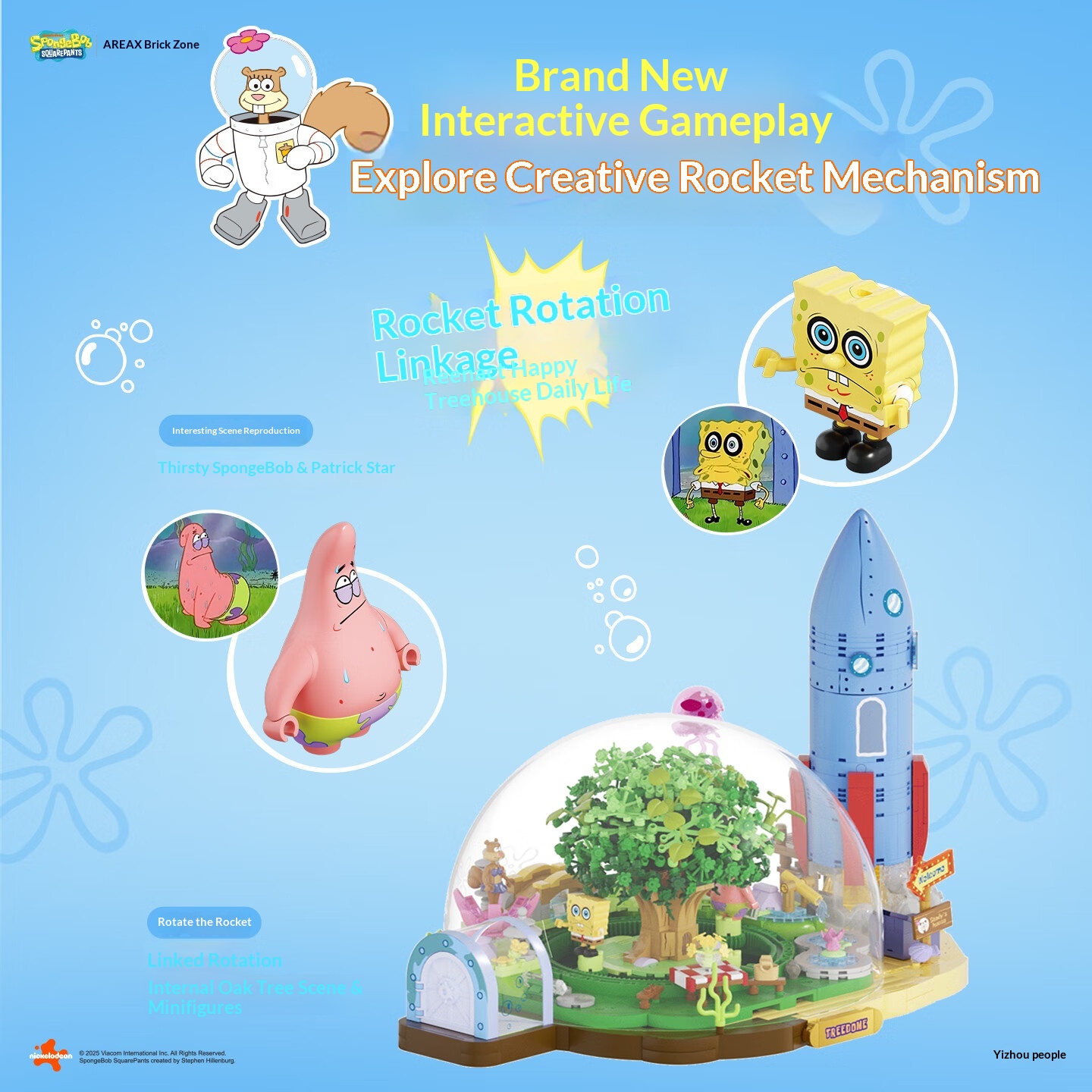 Blocos de Montar Areax Spongeb - Kids Xbox Toys avaliação e preço