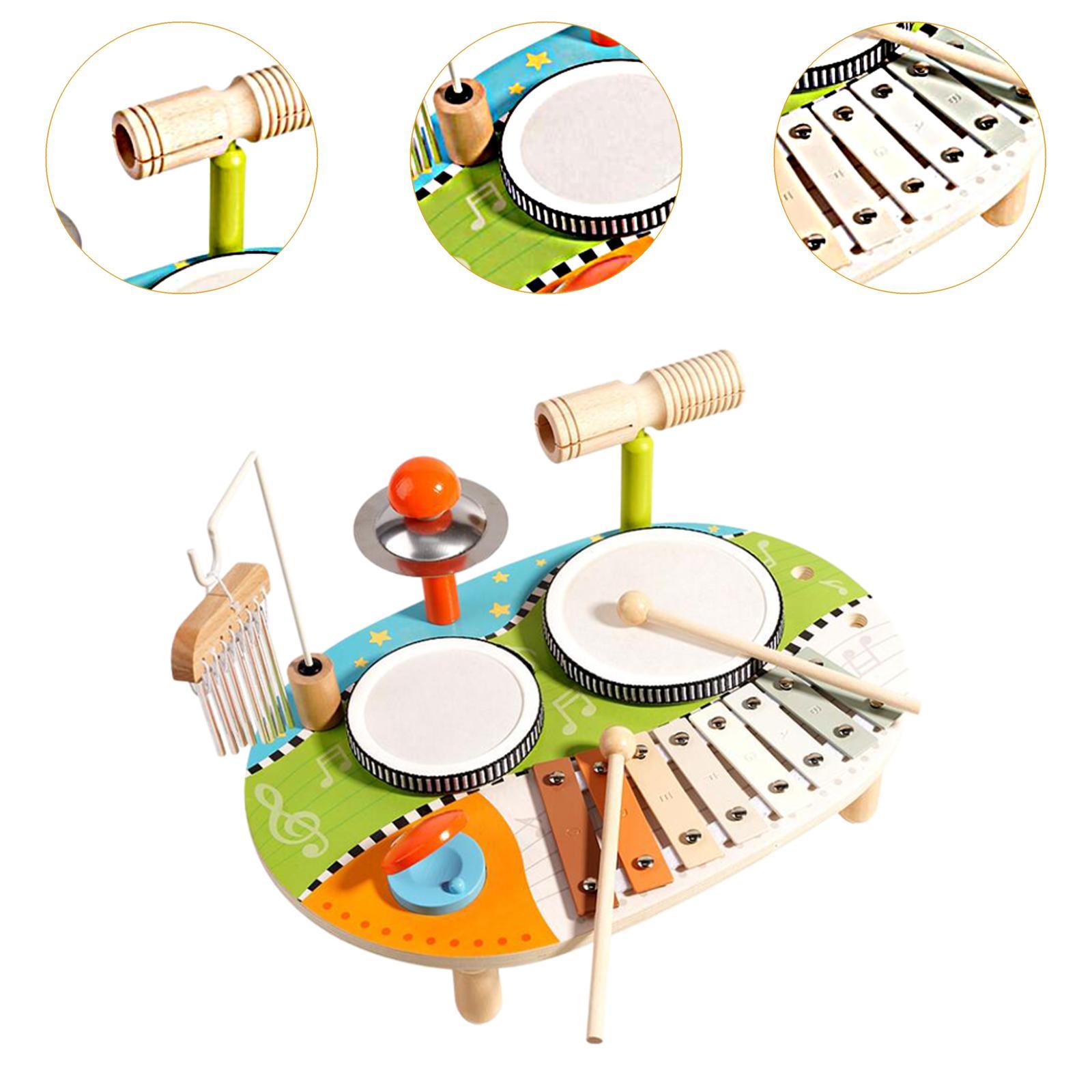 Conjunto de Xilofone e Bateria - Kids Toys Xylophone avaliação e preço