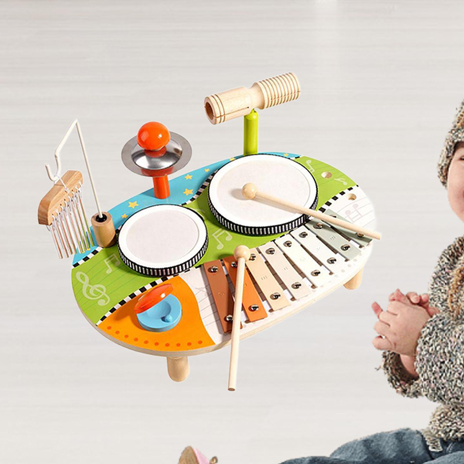 Conjunto de Xilofone e Bateria - Kids Toys Xylophone avaliação e preço