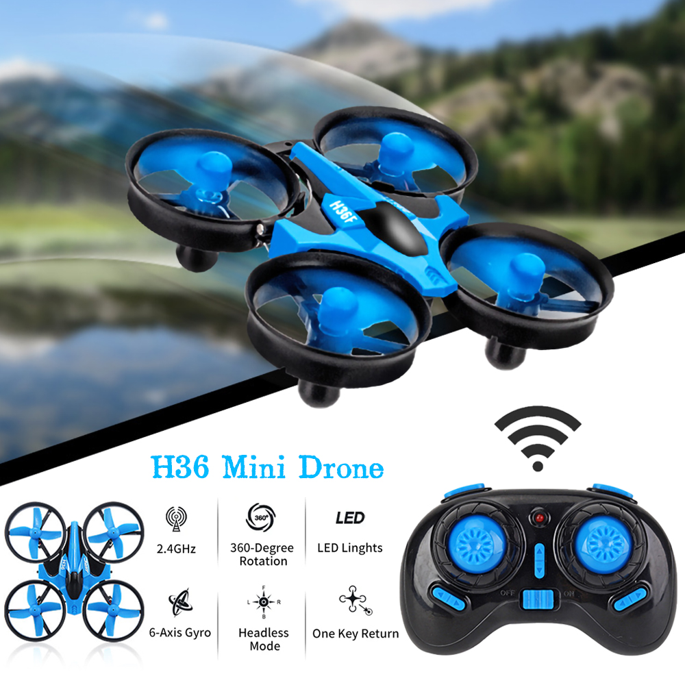Drone Mini JJRC H36 2.4G com M - Kids Toys Drone avaliação e preço
