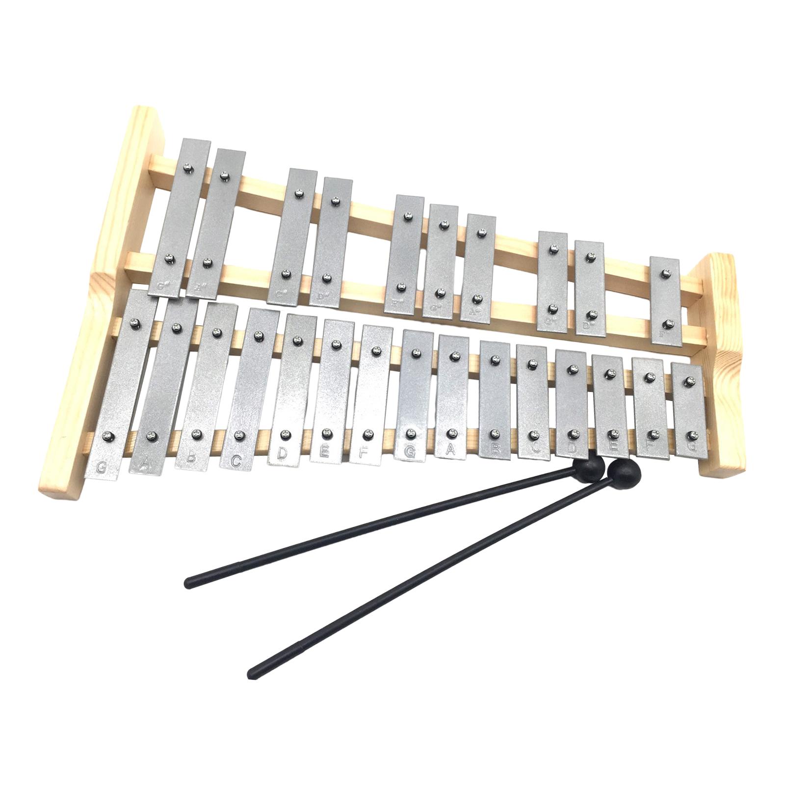 Xilofone de Metal com 25 Notas - Kids Toys Xylophone avaliação e preço