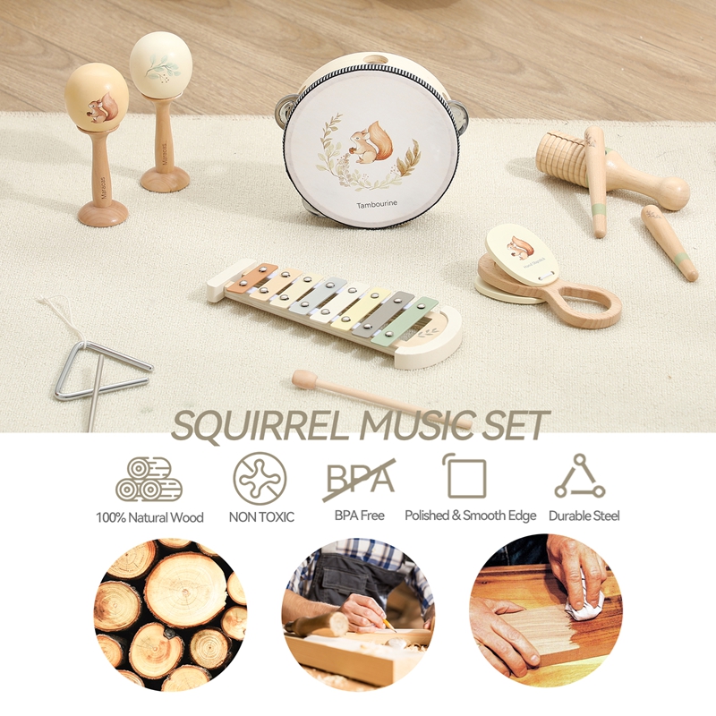Brinquedos Musicais para Bebês - Kids Toys Xylophone avaliação e preço
