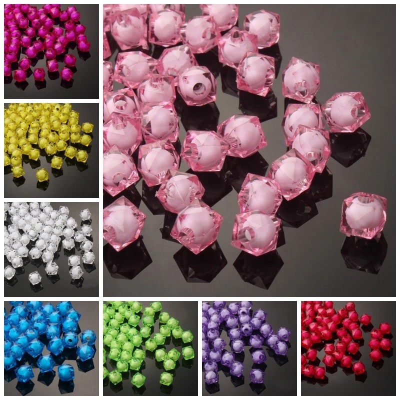 Contas acrílicas transparentes - Kids Toys Deals avaliação e preço