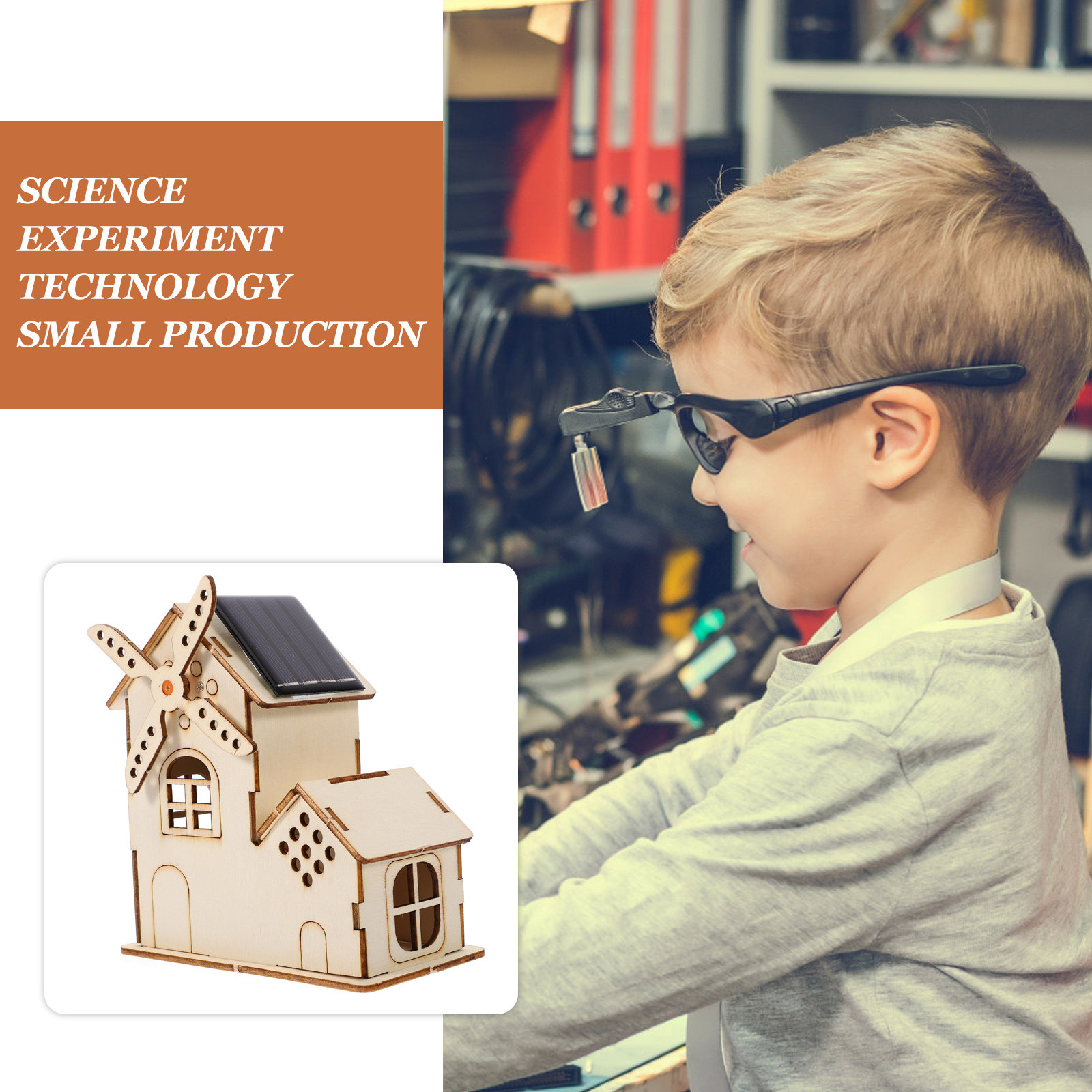1 Conjunto de Moinho de Vento  - Science Experiment Kit avaliação e preço