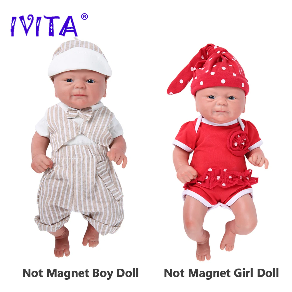 IVITA Boneca Reborn 100% Silic - Kids Toys Deals avaliação e preço