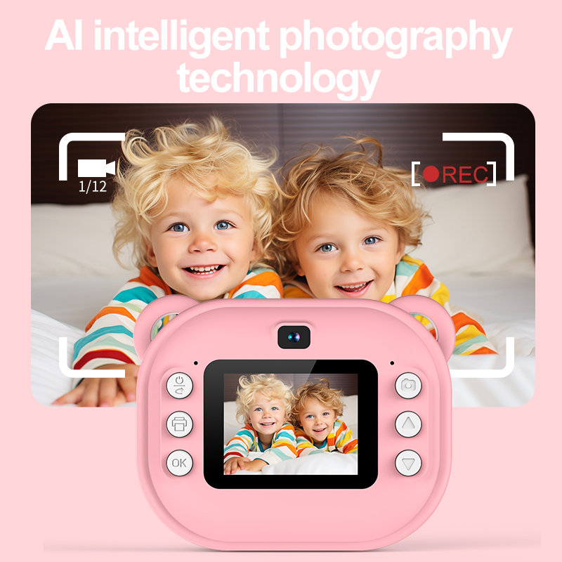 Crianças câmera digital impres - Kids Toys Top View avaliação e preço