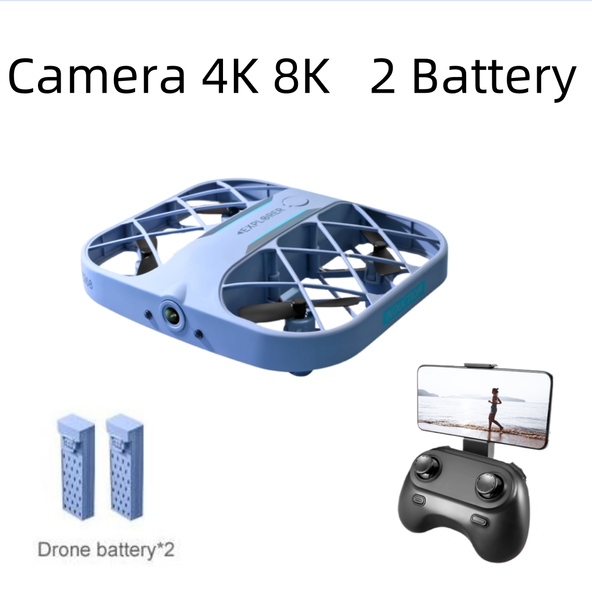 Drone JJRC H107 FPV RC com 2 B - Kids Toys Drone avaliação e preço