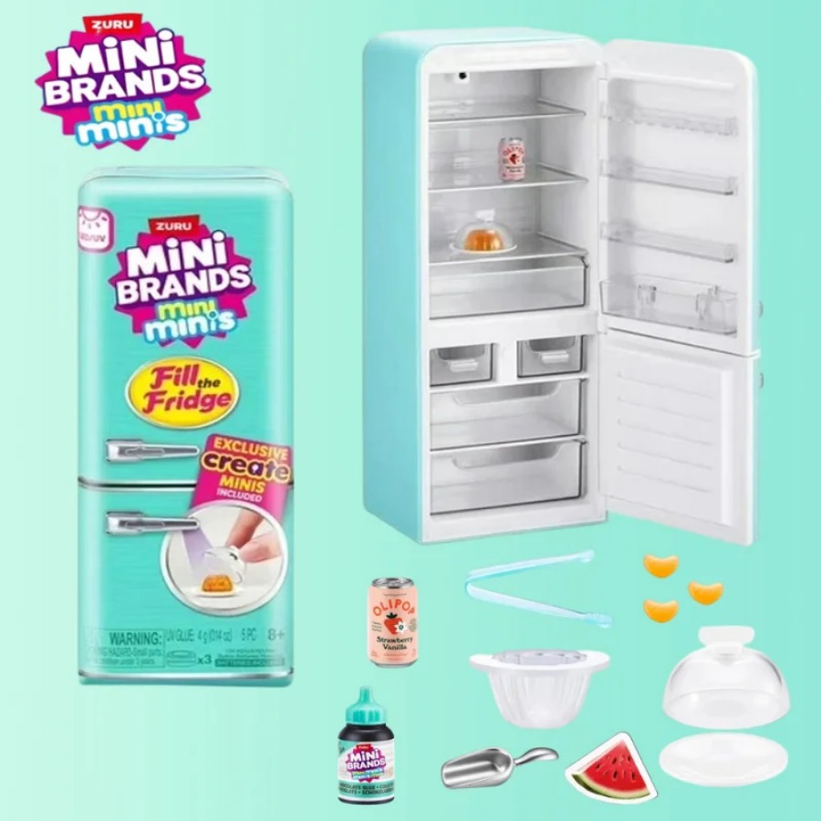 ZURU 5 Surprise Mini Fridge Ba - Sandbox Play Set avaliação e preço