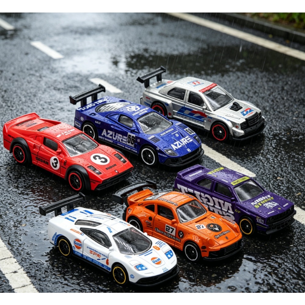 Conjunto de 6 carros de corrid - Kids Toys Amazon avaliação e preço