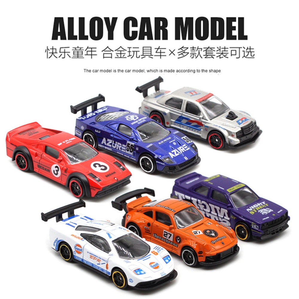 Conjunto de 6 carros de corrid - Kids Toys Amazon avaliação e preço